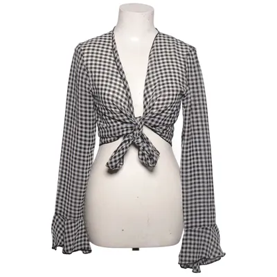 Top (Zwart, Wit) van PrettyLittleThing Polyester