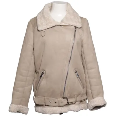 Shearlingjacka (Beige) från Zara Woman Outerwear Polyester