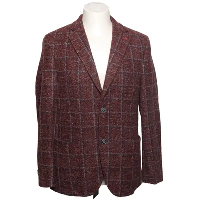 Blazer (Brown, Blue) from Digel Cotton, Polyester, Viscose, Wool