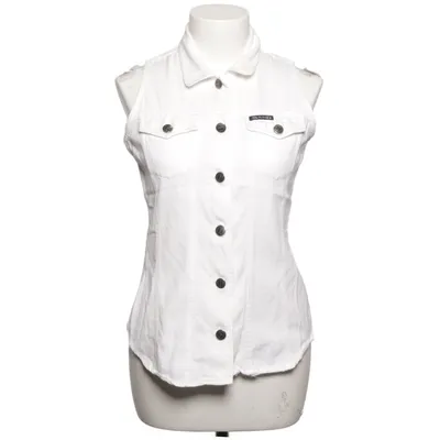 Jeansvest (Hvid) fra SAND Basic Bomuld
