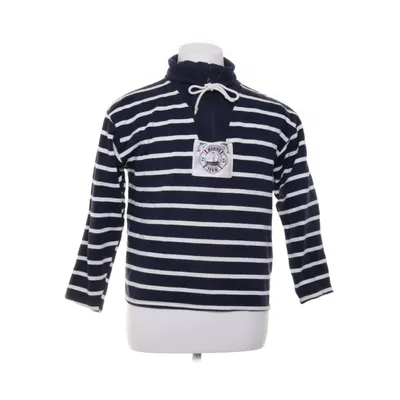 Blouse (Blauw, Wit) van Tenka Katoen, Polyester