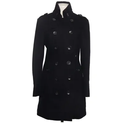 Coat (Black) from Eddy's Jackets Polyester, Wool