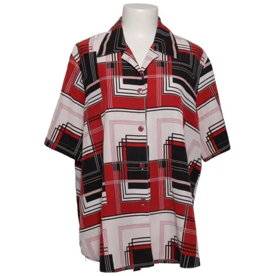 Kortärmad skjorta (Röd, Svart, Vit) från Sara