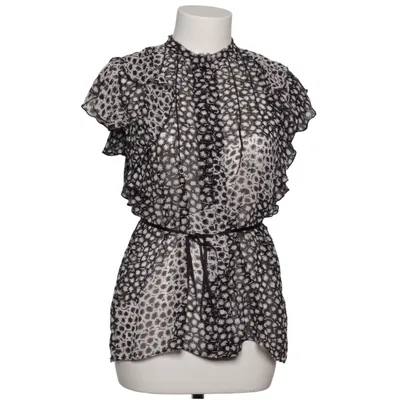 Robe portefeuille (Noir, Blanc, Multicolore) de Dorothee Schumacher Soie