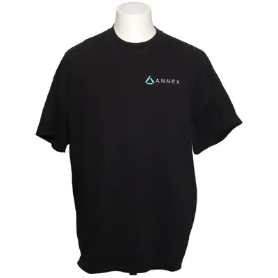 T-shirt (Black) from Annex Cotton