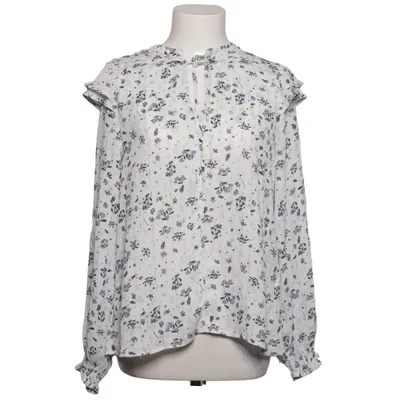 Bluse (Blå, Hvid, Flerfarvet) fra Manoukian Metallfiber, Polyester