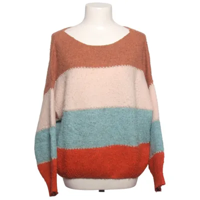 Strickpullover (Braun, Blau, Mehrfarbig) von J&S Millenium Acryl, Elasthan, Polyamid, Polyester