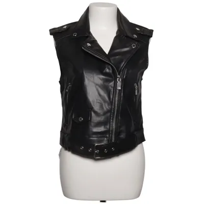 Bikerväst (SEVEN/3 PU WAISTCOAT) från Seven Sisters Polyester, Polyuretan