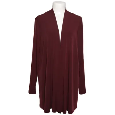 Cardigan (Brown) from Kim & Co Elastane, Polyester
