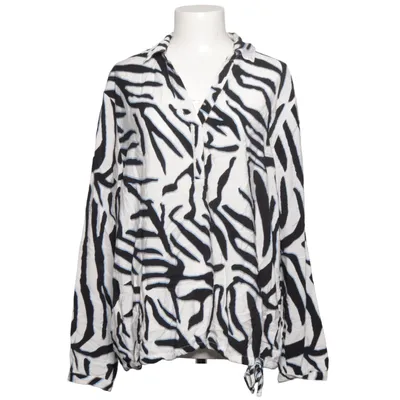 Blouse (Wit, Zwart, Blauw) van Kenny S.