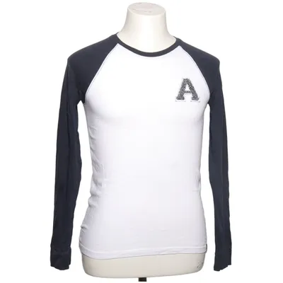 Baseball T-shirt (White, Blue) from Burton Menswear Cotton