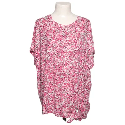 Topp (Rosa, Vit) från Brandtex Elastan, Viskos