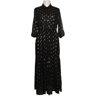 Långklänning (Svart, Guldfärgad) från JS Millenium Polyester
