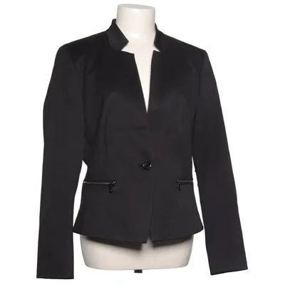 Blazer (Black) from Hugo Boss Cotton, Cupro, Elastane, Polyester