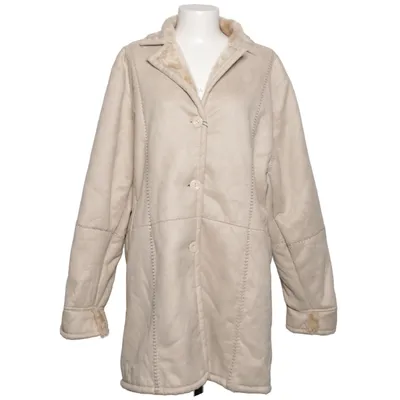 Veste en peau de mouton retournée (Beige) de Gabriella Vicenza Acrylique, Polyester
