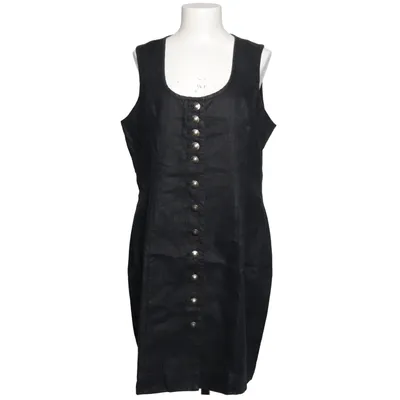 Robe (Noir) de Distler Acétate, Coton, Lin