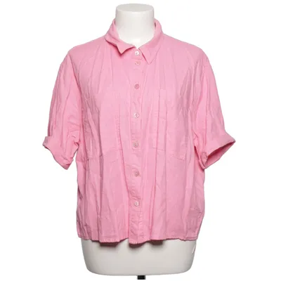 Short sleeve shirt (Pink) from ONLY Linen, Viscose