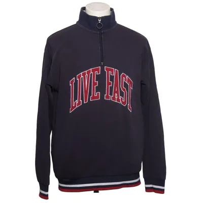 Sweat à capuche (Bleu, Rouge, Blanc) de Lfdy Coton, Polyester