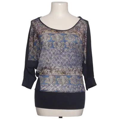 Top (Blue, Multicolored) from Orsa Elastane, Polyester, Viscose