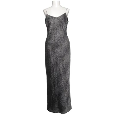 Maxi dress (Gray, Black) from Night Way Polyester