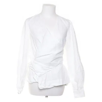 Omlottblus (Vit) från Ganni Bomull