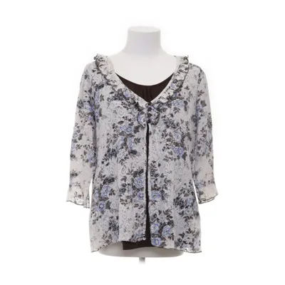 Blouse (Wit, Meerkleurig) van Canda C&A Nylon, Polyester