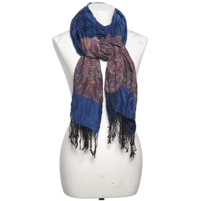 Shawl (Blue, Multicolored)