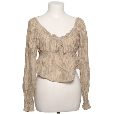 Crop top (Beige) van Dazy Polyester, Viscose