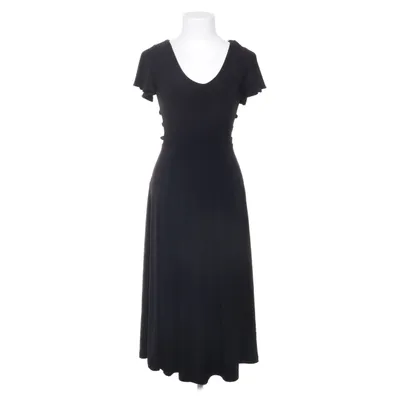 Maxi jurk (Zwart) van AYM Elastaan, Gerecycled polyester