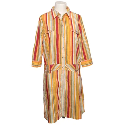 Shirt dress (Yellow, Red, Green, Orange) from Qiero Cotton