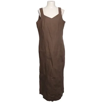 Kleid (Braun) von Kenny S. Baumwolle, Leinen