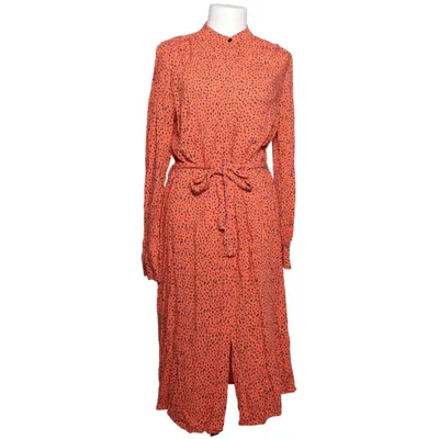Skjortklänning (Orange, Svart) från Essentials by Tchibo Viskos