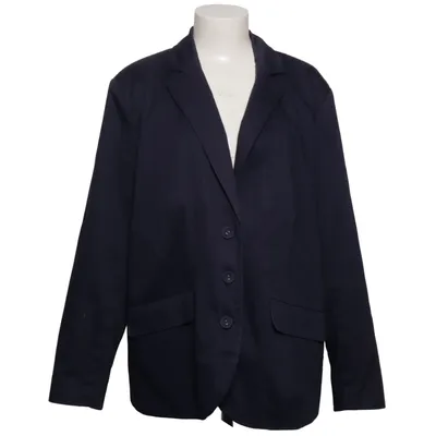 Blazer (Blue) from Sheego Cotton, Elastane, Polyester