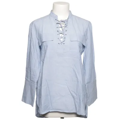 Blouse (Blue) from Mango Casual Cotton