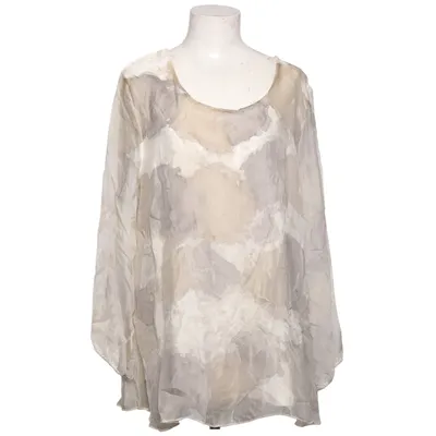 Blouse (Grijs, Beige, Wit) van Création L Elastaan, Zijde, Viscose