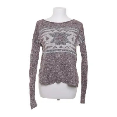 Sweater (Red, Gray, White) from Hollister Acrylic, Cotton, Polyester