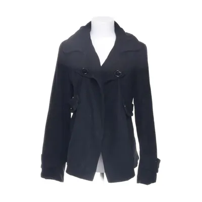 Erwt jas (Zwart) van Flora Polyester, Viscose, Wol