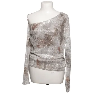 Top (Silver, Brown, Multicolored) from Pull & Bear Elastane, Polyester