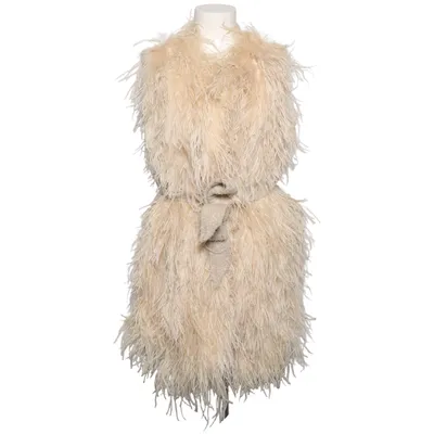 Gilet (Beige) de Twin Set Simona Barbieri Acrylique, Polyester, Laine