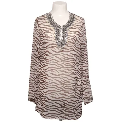 Strandjurk (Bruin, Wit) van Cassani Polyester