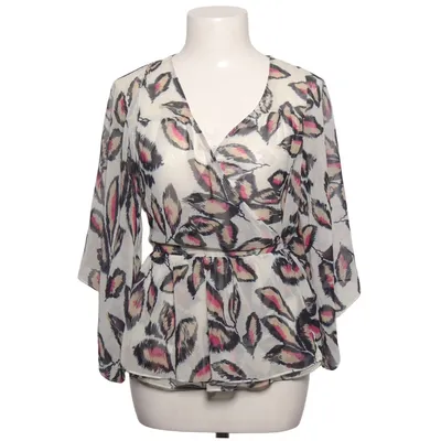 Blouse portefeuille (Blanc, Multicolore) de Ark & Co Polyester