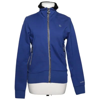 Jacket (Blue, Black) from Luhta Elastane, Polyamide, Viscose