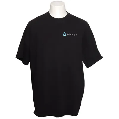 T-shirt (Black) from Annex Cotton
