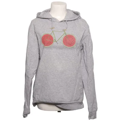 Sweat à capuche (Gris) de Wituka Coton biologique, Polyester recyclé