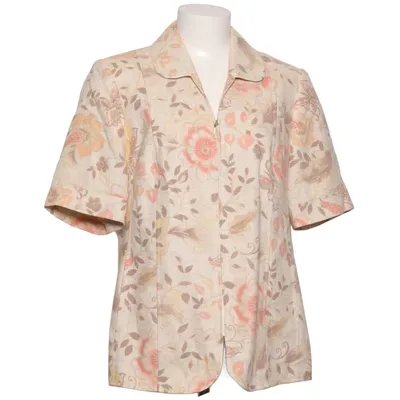 Chemise à manches courtes (Beige, Multicolore) de Kirsten Polyester