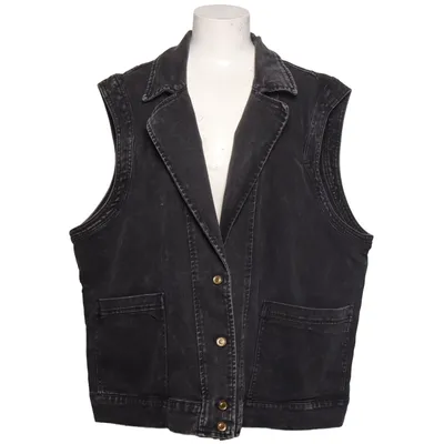 Denim vest (Gray) from ONLY Carmakoma Cotton, Elastane, Polyester