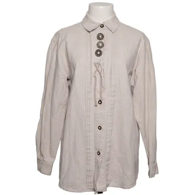 Shirt (Beige) from Solo Cotton, Linen