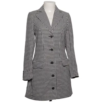Coat (Black, White) from Monica Geuze x NA-KD
