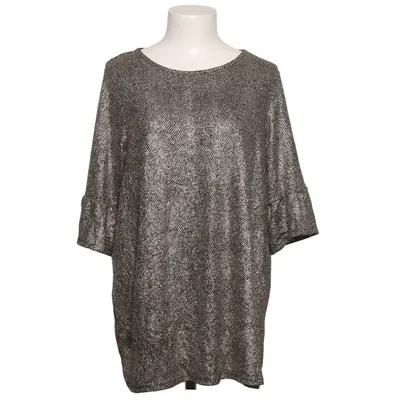 Top (Sort, Guld) fra Dorothy Perkins Maternity Elastan, Metallfiber, Polyamid