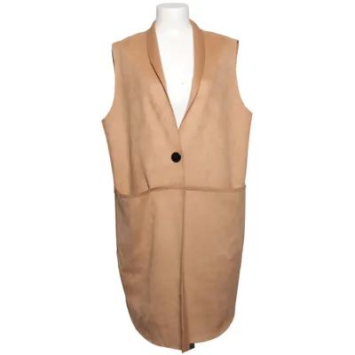 Vest (Beige) from Para Mi Elastane, Polyester